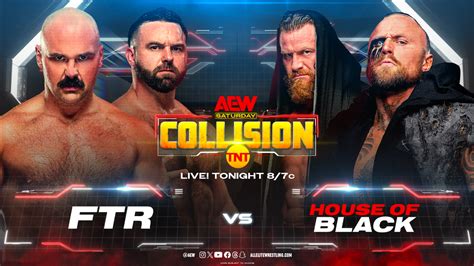 collision results bleacher|AEW Collision (1/6/2024) Results: FTR vs House of Black.